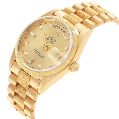 solid gold rolex presidential|rolex presidential 41mm yellow gold.